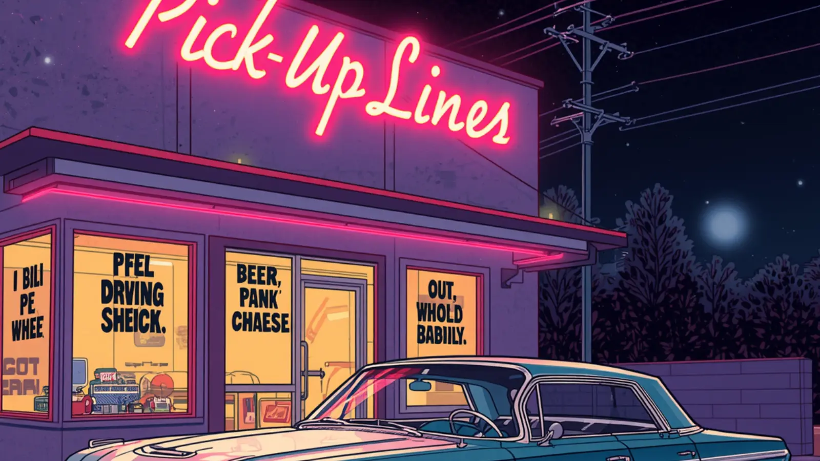 automotive pick up lines