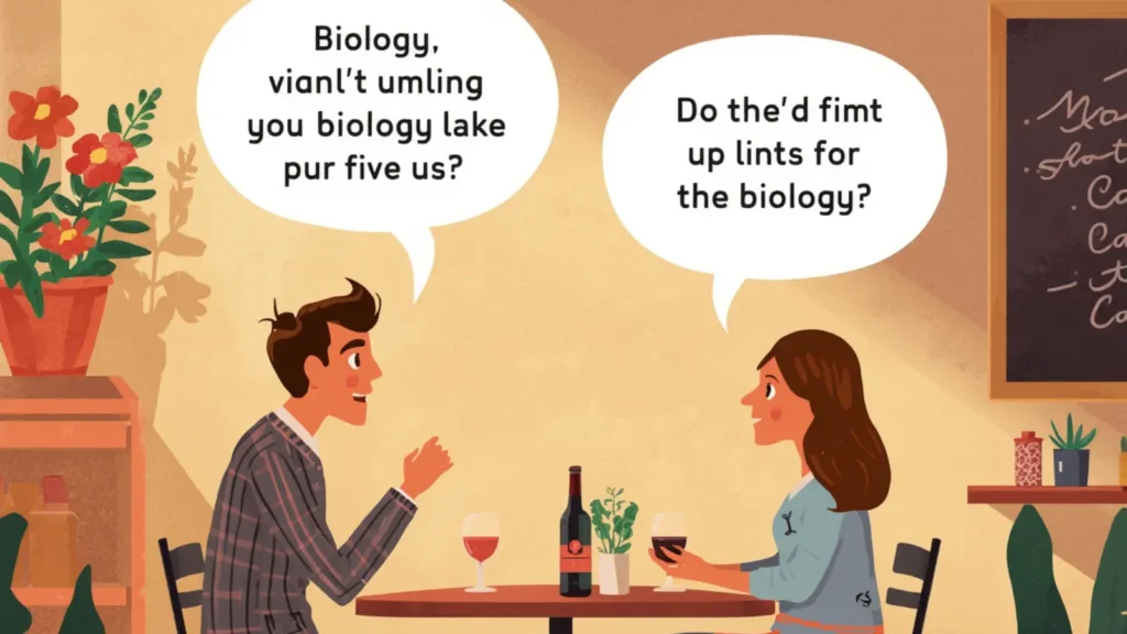 pick up lines about biology