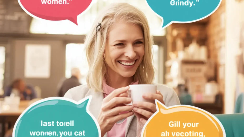 pick up lines for older women