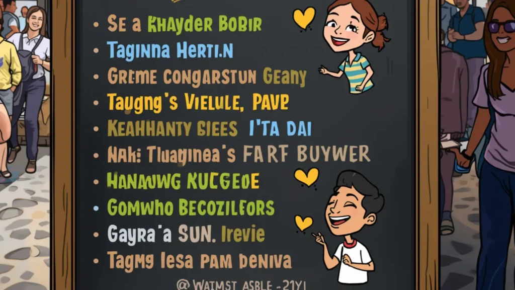 pick up lines na tagalog